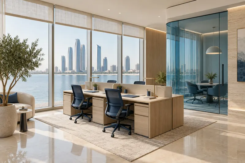 Team studio in Abu Dhabi